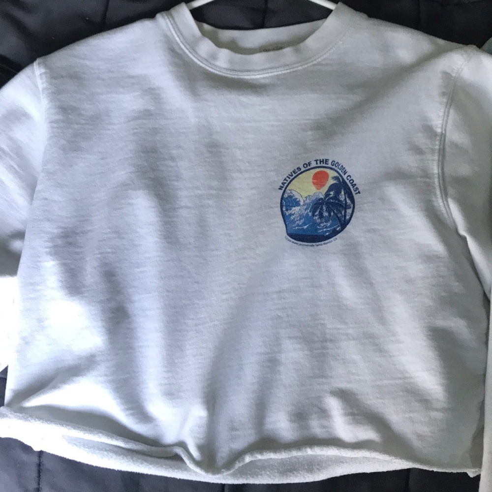 Brandy Melville Cropped Crewneck